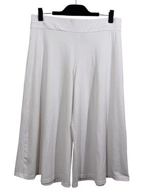White Stag Women's Wide-Leg Cropped Pants in White